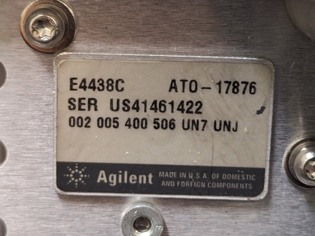 Agilent E4438C ESG Vector Signal Generator 250kHz-6GHz [q1235286901]