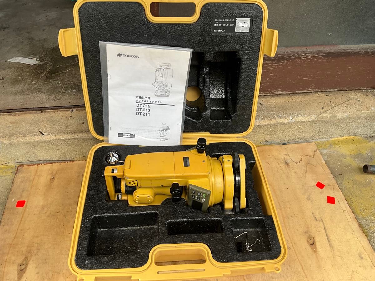 Topcon DT-213 Digital Theodolite with Case [z635721056]