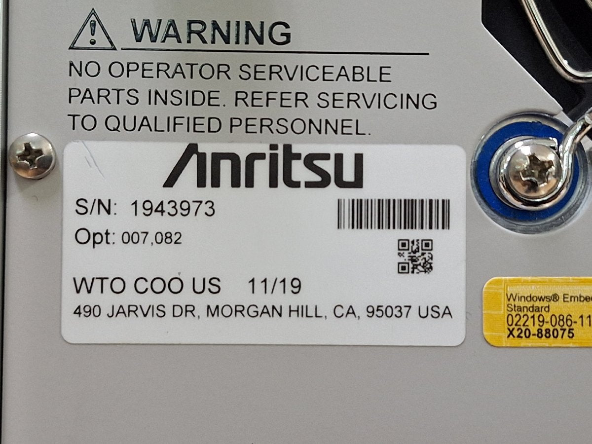 Anritsu MS4644B Vector Network Analyzer 40GHz [q1235319927]