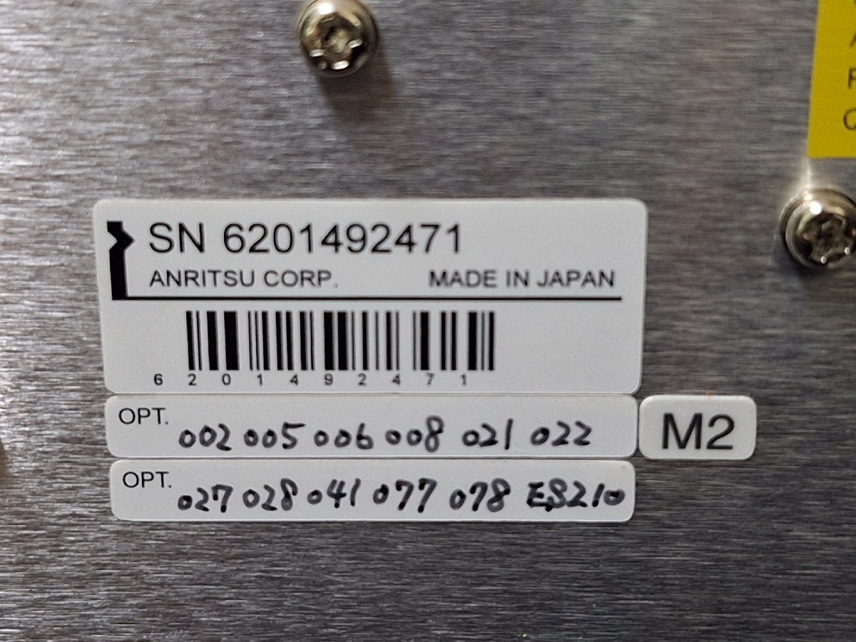 Anritsu MS2830A Signal Analyzer 9kHz-6GHz [e1235425632]