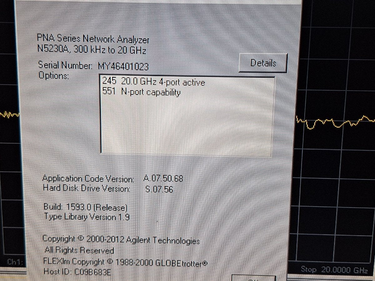 Agilent N5230A PNA-L Network Analyzer 300kHz-20GHz [r1235436513]