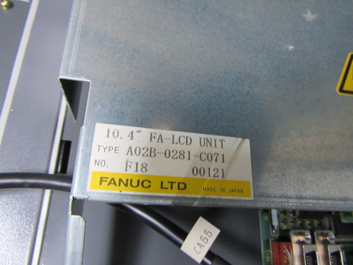 FANUC A02B-0281-C125/TBR Monitor with A02B-0281-C071 [g1235484987]