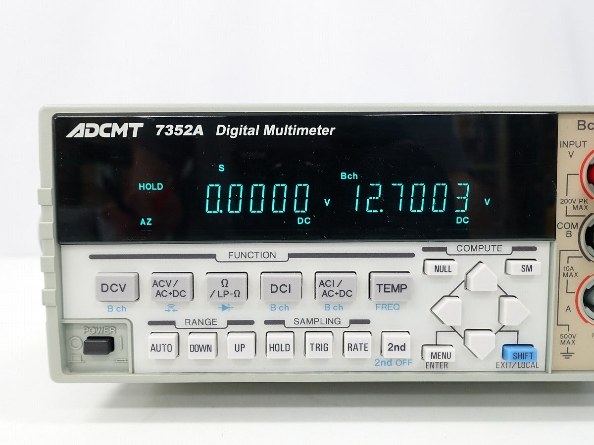 ADCMT 7352A Digital Multimeter 2CH [r1235737155]