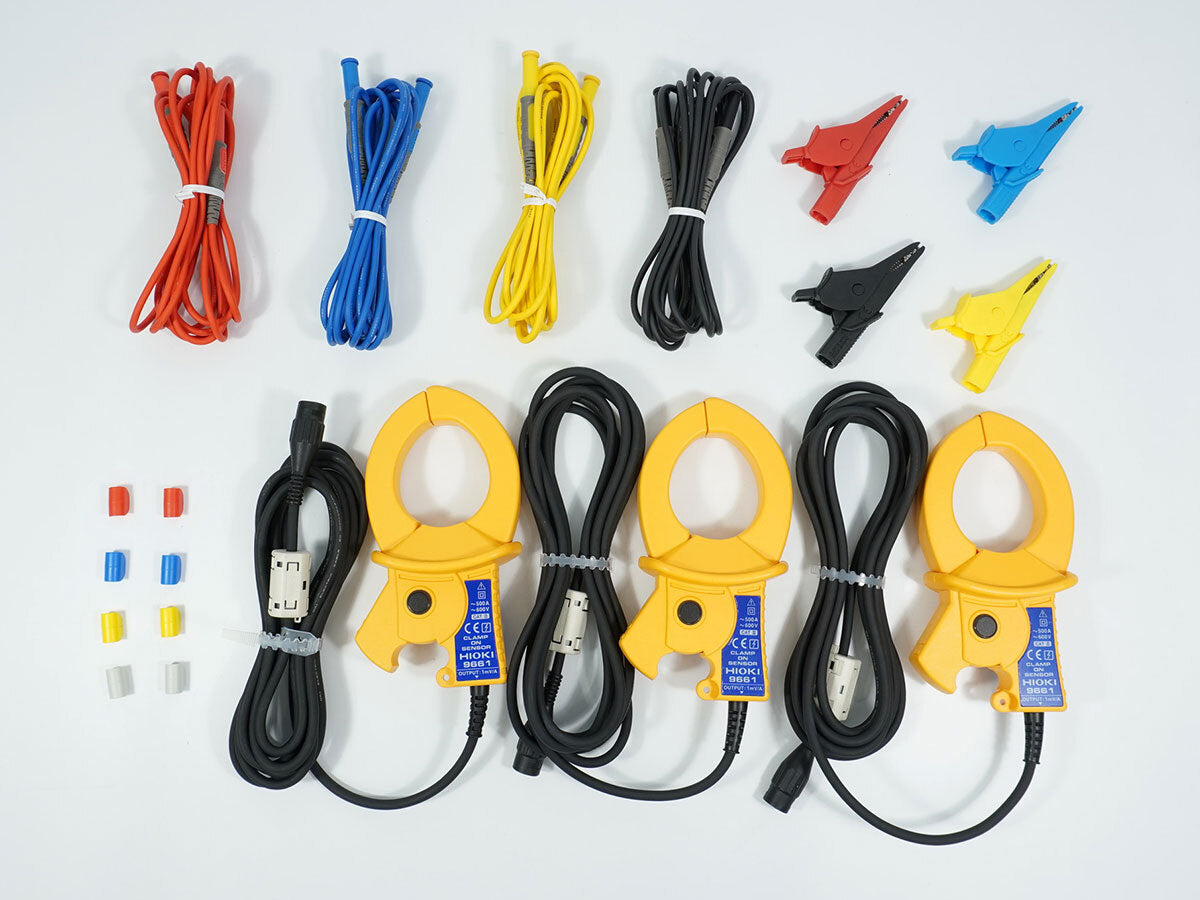 Hioki PW3360-10 Clamp On Power Logger with 9661 Clamp On Sensors [x1235791544]
