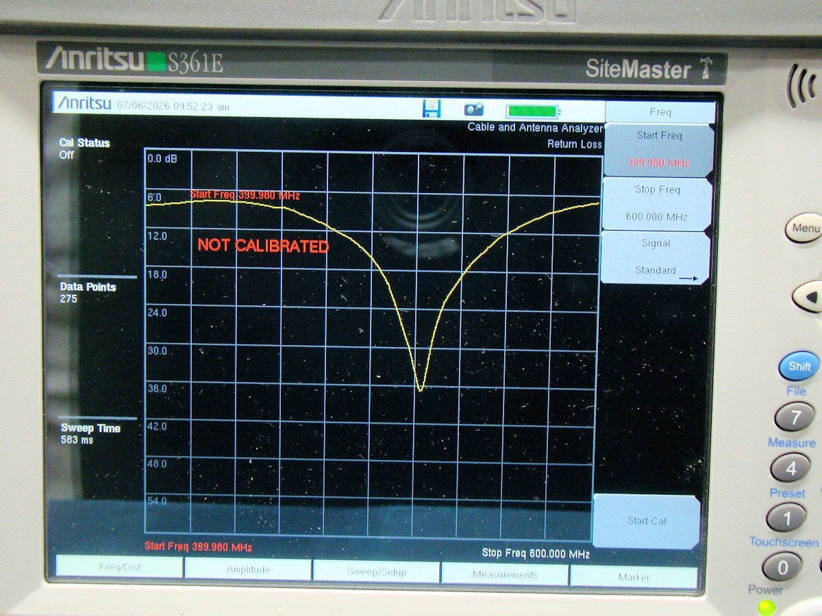 Anritsu S361E Site Master Cable and Antenna Analyzer 2MHz-6GHz [g1236080279]
