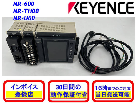 Keyence NR-600 NR-TH08 NR-U60 Multi-Input Data Logger with PC Software [s1236206975]