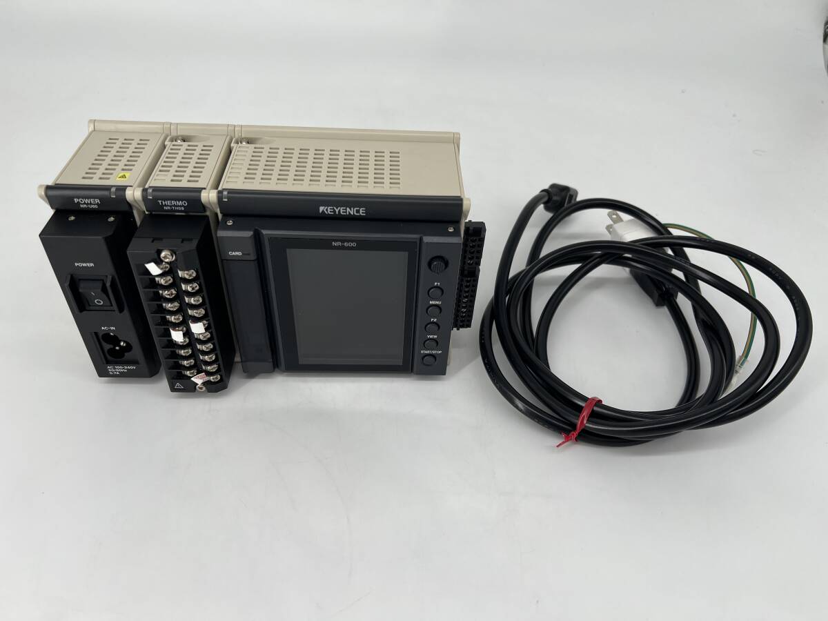 Keyence NR-600 NR-TH08 NR-U60 Multi-Input Data Logger with PC Software [s1236206975]