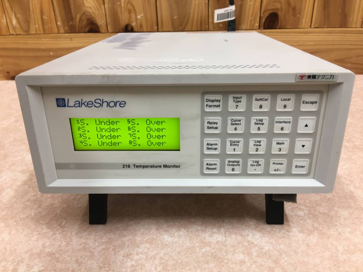 Lake Shore 218 Temperature Monitor (as-is) [x1236310503]