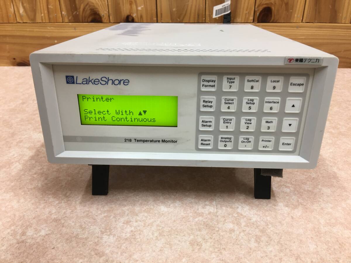 Lake Shore 218 Temperature Monitor (as-is) [x1236310503]