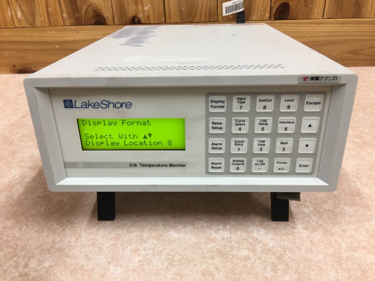 Lake Shore 218 Temperature Monitor (as-is) [x1236310503]