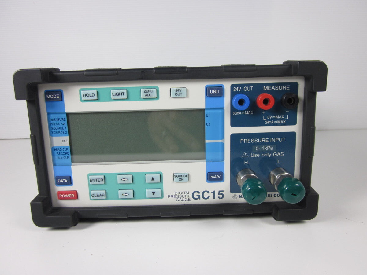 NAGANO GC15 Digital Pressure Gauge Differential Pressure Meter 0k-1kPa [x1236331479]