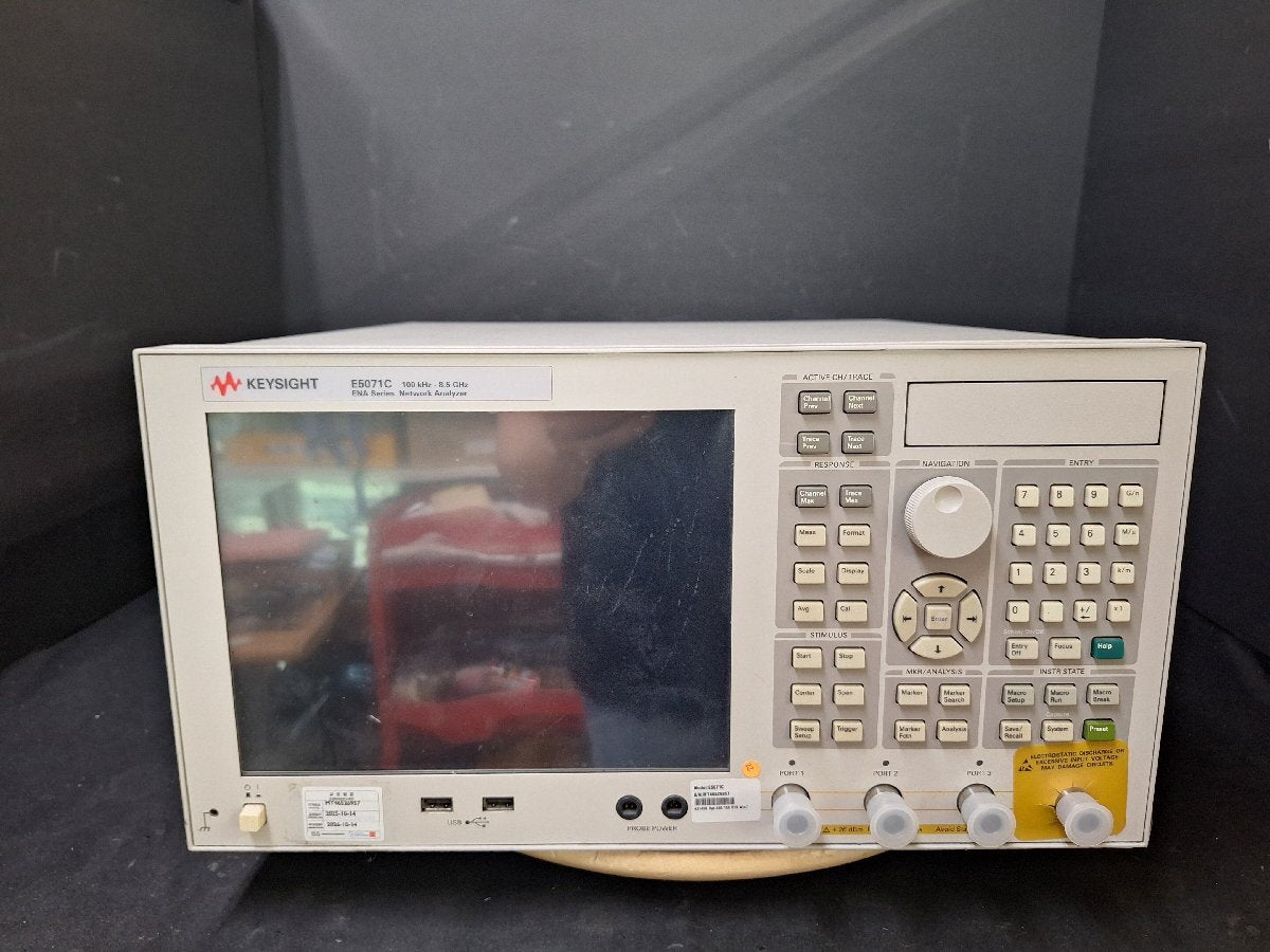 Keysight E5071C ENA Network Analyzer 100kHz-8.5GHz [o1236371156]