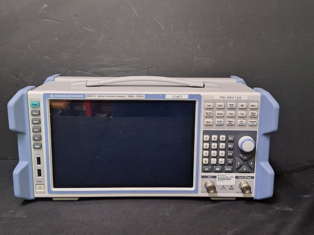 Rohde & Schwarz ZNLE14 Vector Network Analyzer 1MHz-14GHz 2-Port [b1236369561]