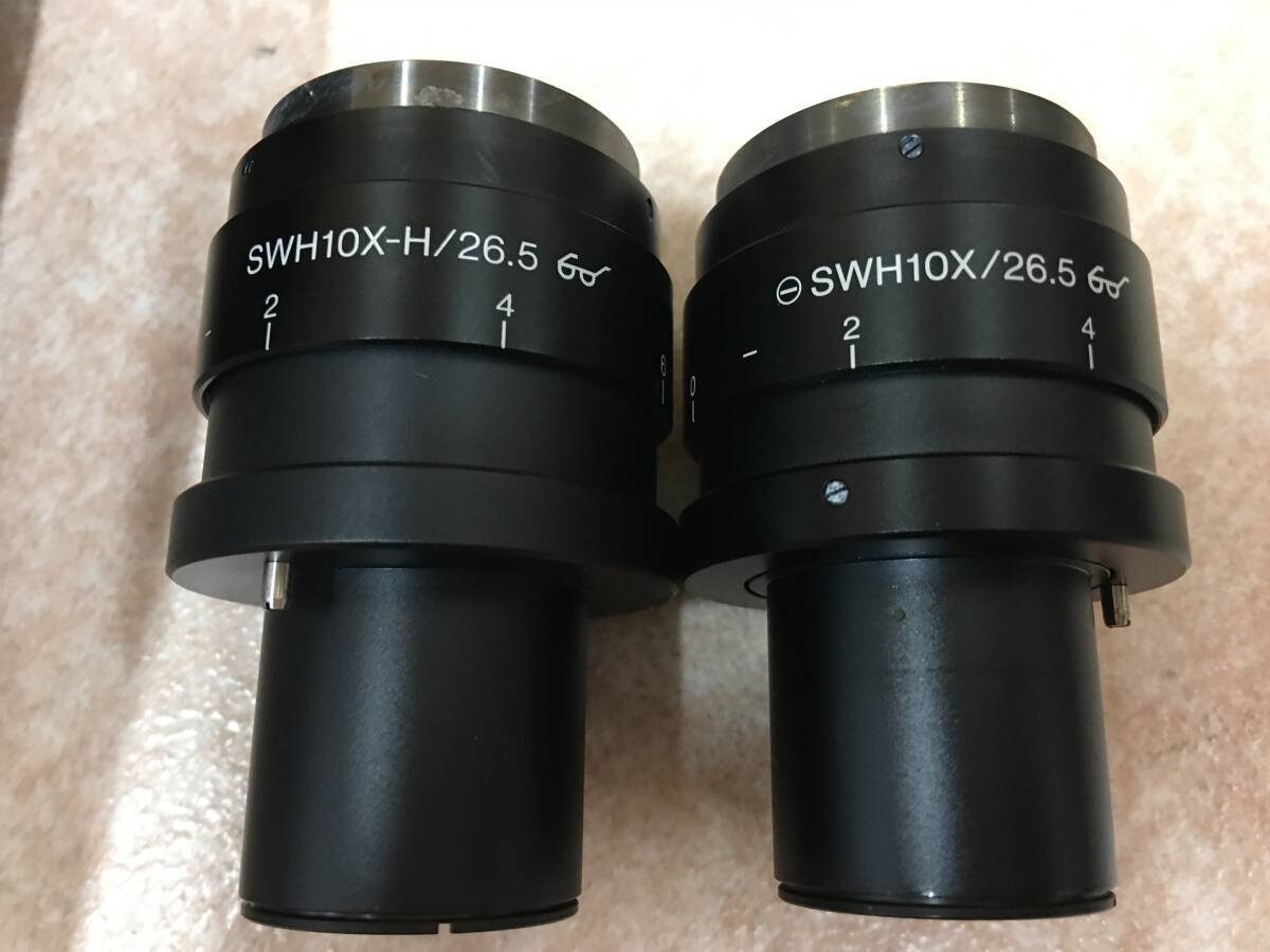 OLYMPUS GX71F U-SWBI30 Super Wide Field Binocular Head with Olympus SWH10X-H/26.5 Eyepieces (as-is) [e1236722795]