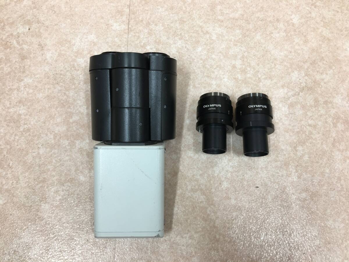 OLYMPUS GX71F U-SWBI30 Super Wide Field Binocular Head with Olympus SWH10X-H/26.5 Eyepieces (as-is) [e1236722795]