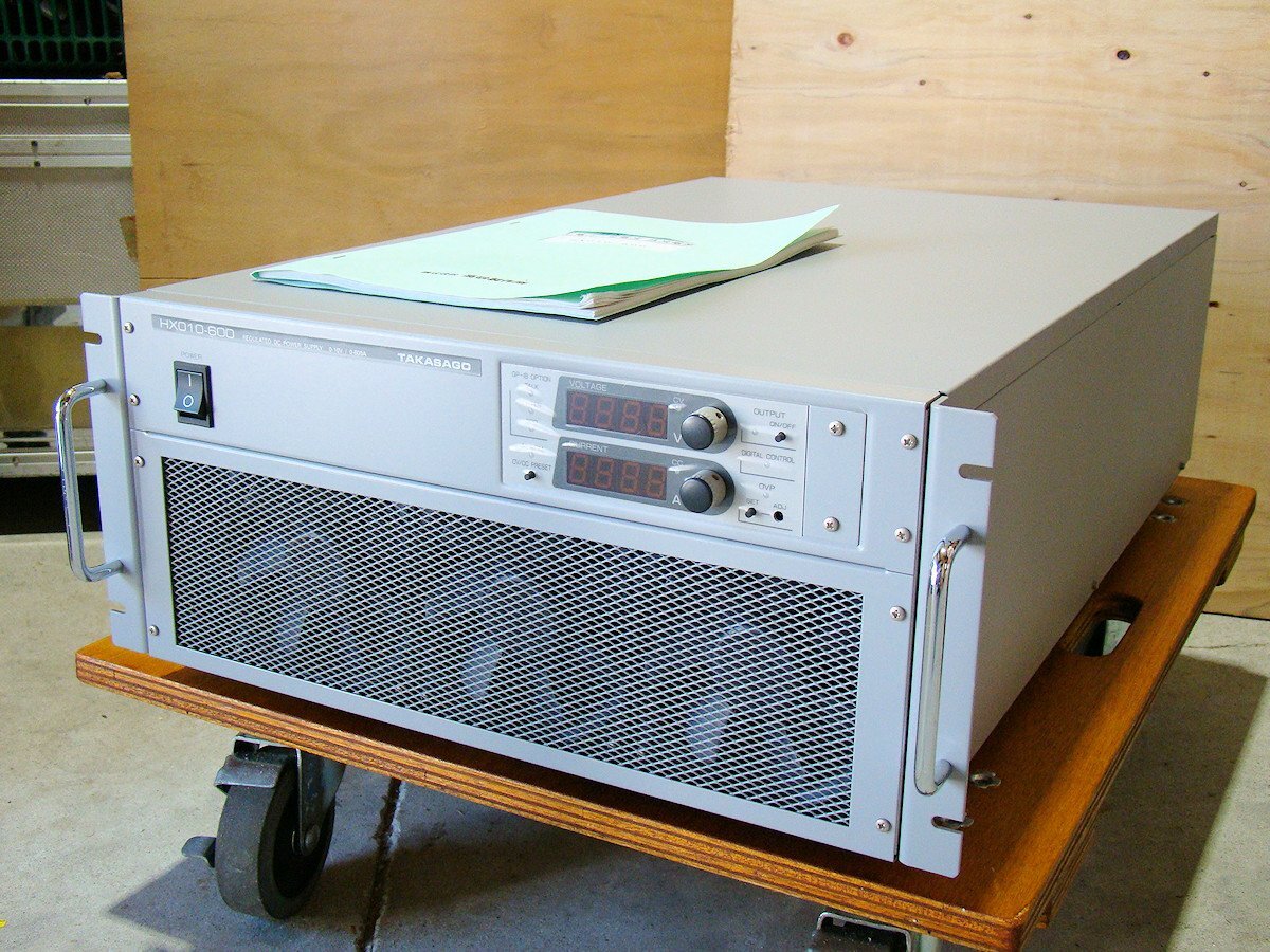 Takasago HX010-600 Regulated DC Power Supply 10V 600A 6kW [v1236888715]