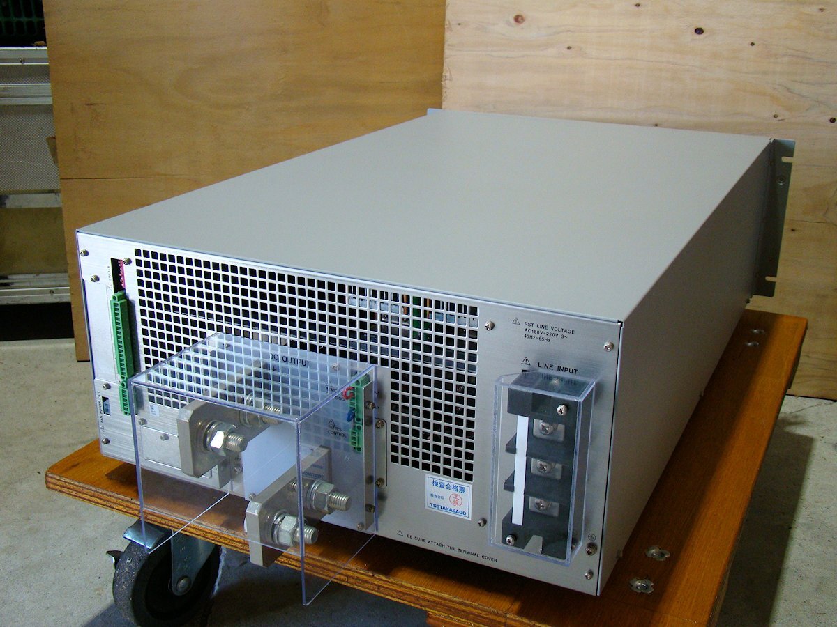 Takasago HX010-600 Regulated DC Power Supply 10V 600A 6kW [v1236888715]