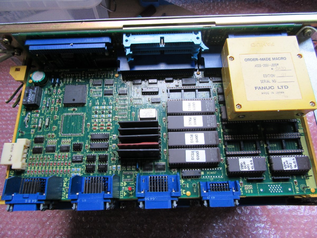 FANUC A02B-0098-B511 System Controller NC Lathe Techno Washino LG7 [m1236893016]