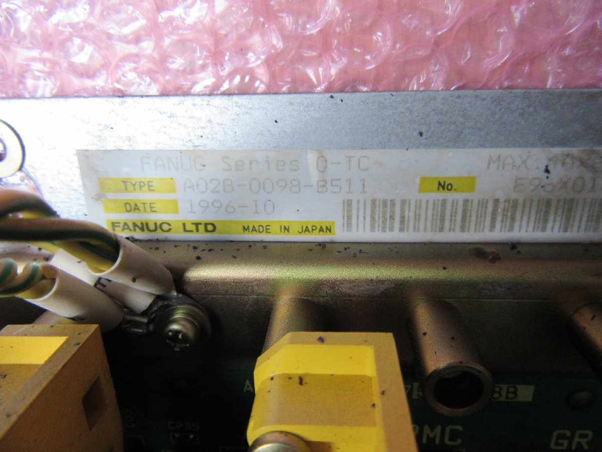 FANUC A02B-0098-B511 System Controller NC Lathe Techno Washino LG7 [m1236893016]