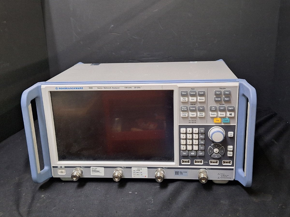 Rohde & Schwarz ZNB20 Vector Network Analyzer 100kHz-20GHz 4-Port [o1236928575]