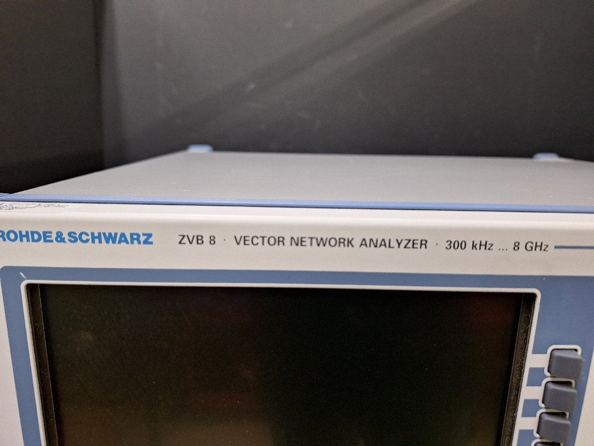 Rohde & Schwarz ZVB8 Vector Network Analyzer 4-Port 300kHz-8GHz [x1237051337]