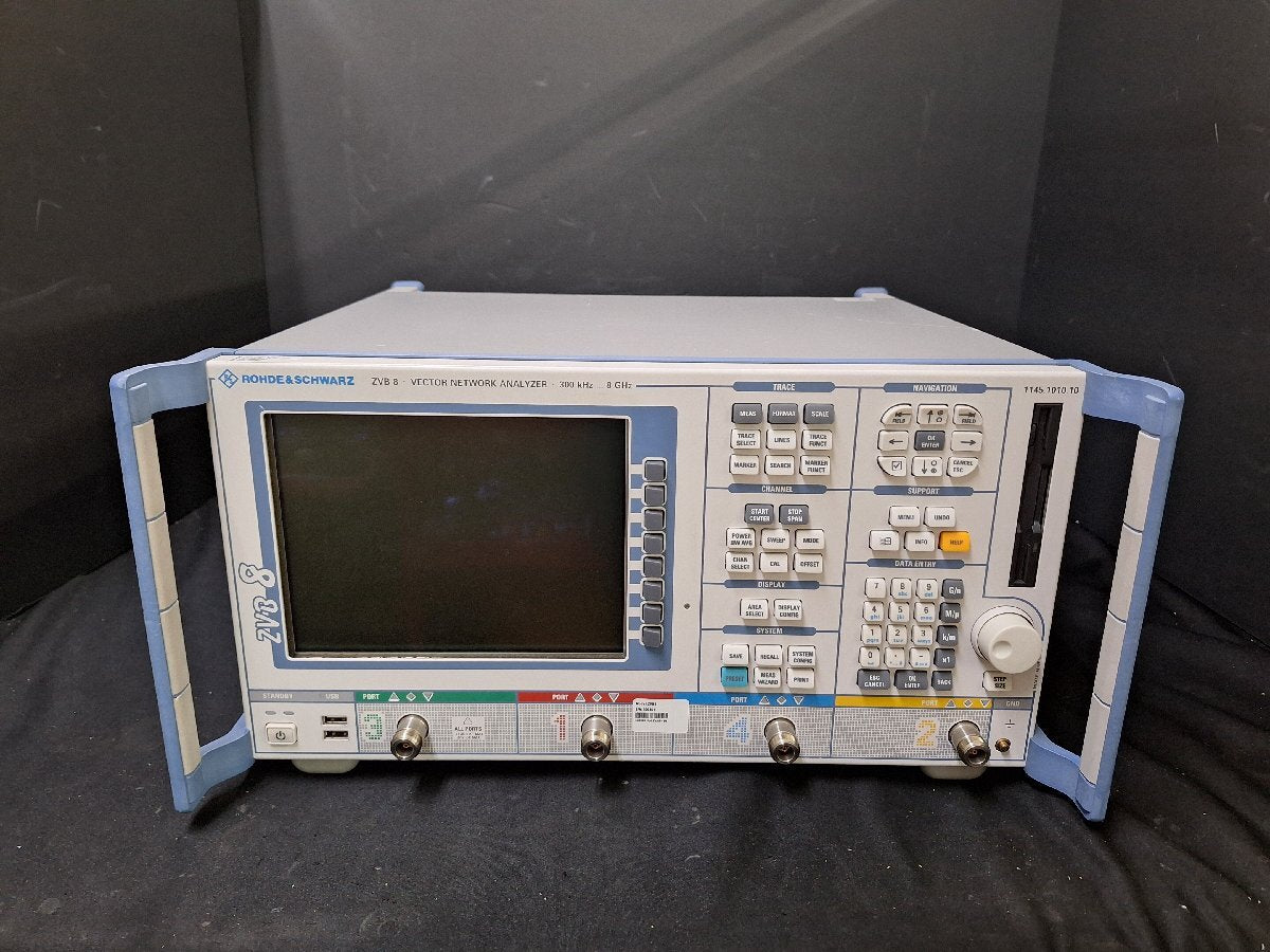 Rohde & Schwarz ZVB8 Vector Network Analyzer 4-Port 300kHz-8GHz [x1237051337]