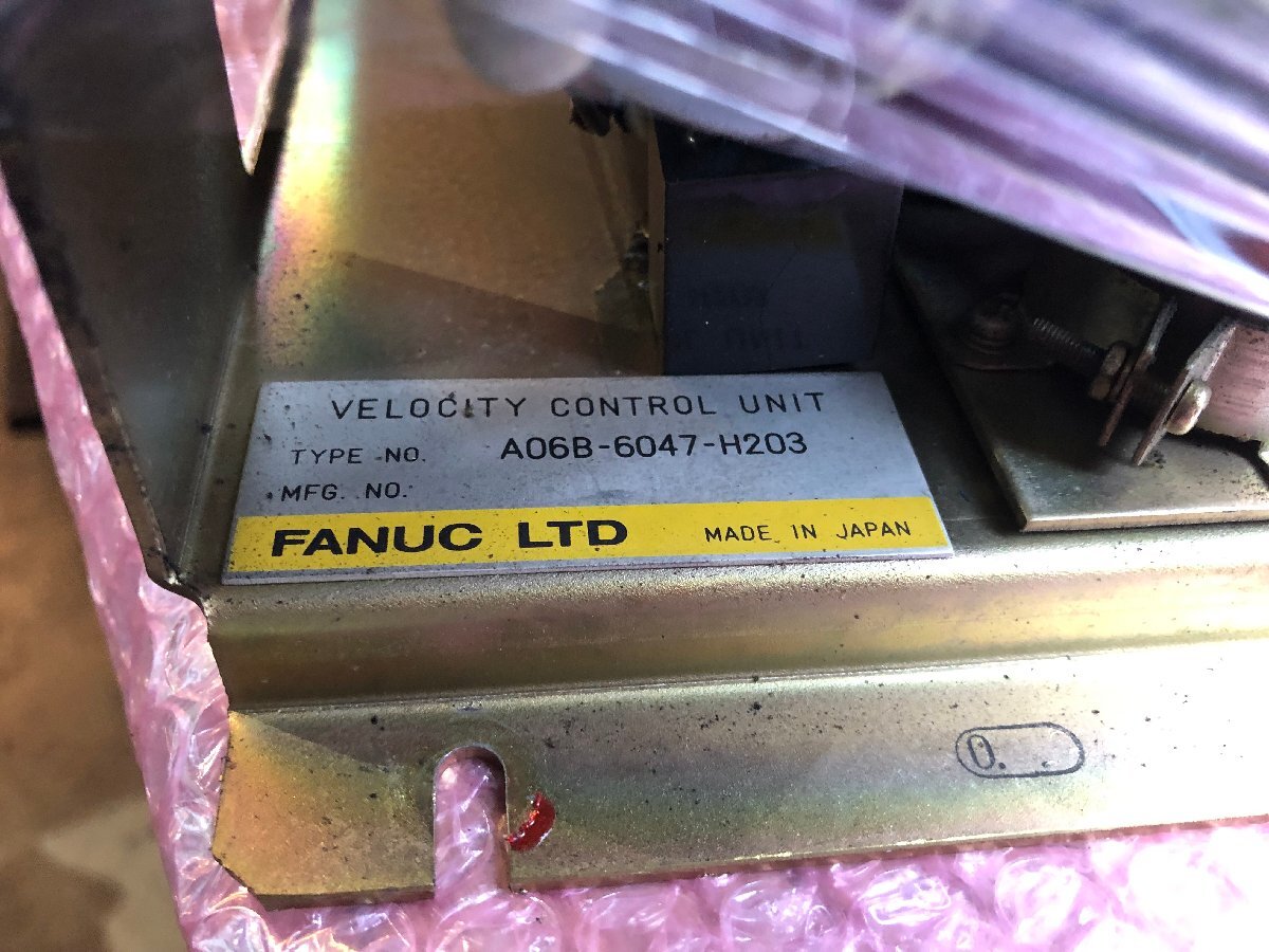FANUC A06B-6047-H203 Velocity Control Unit (untested) [l1237168897]