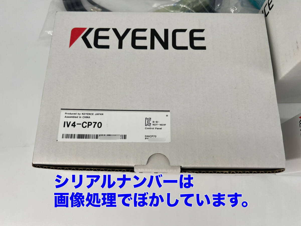 Keyence IV4-HG120 IV4-HG600CA IV4-CP70 Sensor Amplifier Set with Cables (open box) [o1237183086]