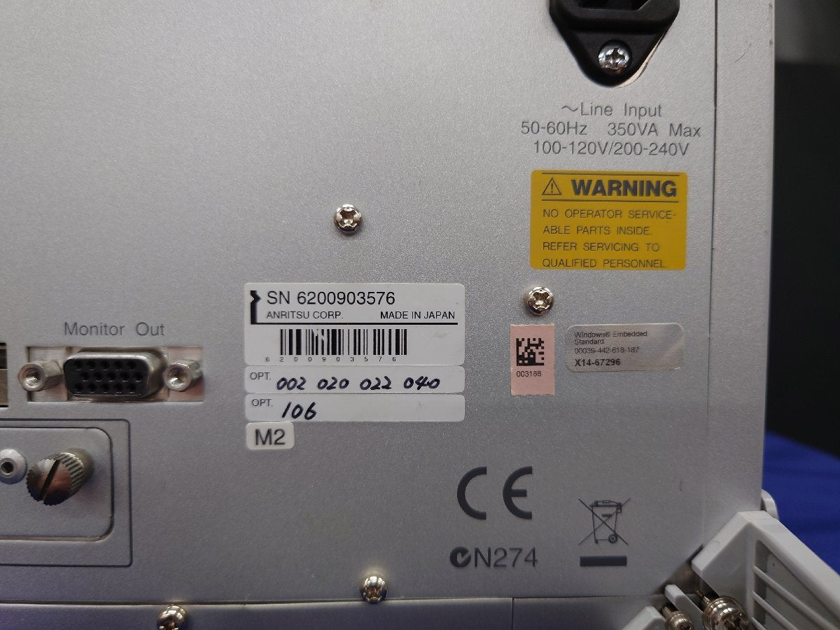 Anritsu MS2830A Signal Analyzer 9kHz-3.6GHz [h1237310753]