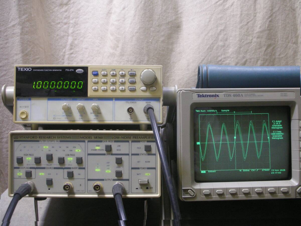Stanford Research SR560 Low Noise Preamplifier [e1237339760]