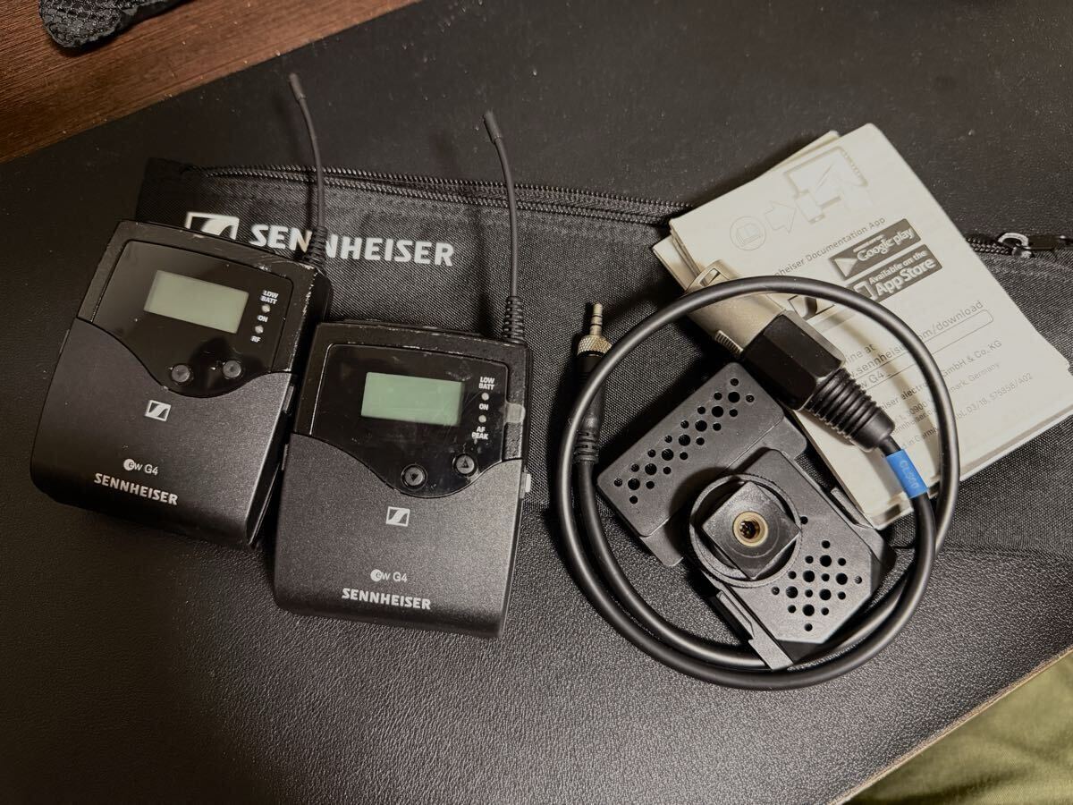 Sennheiser EW500 Set SK 500 EK 500 G4 B Band Transmitter [g1237564135]