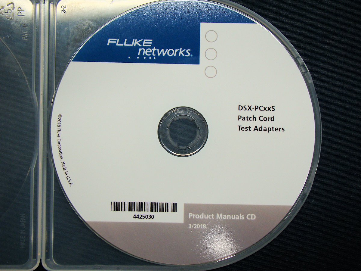 Fluke DSX-PC6AS Patch Cord Test Adapter CAT6A [m1237874663]