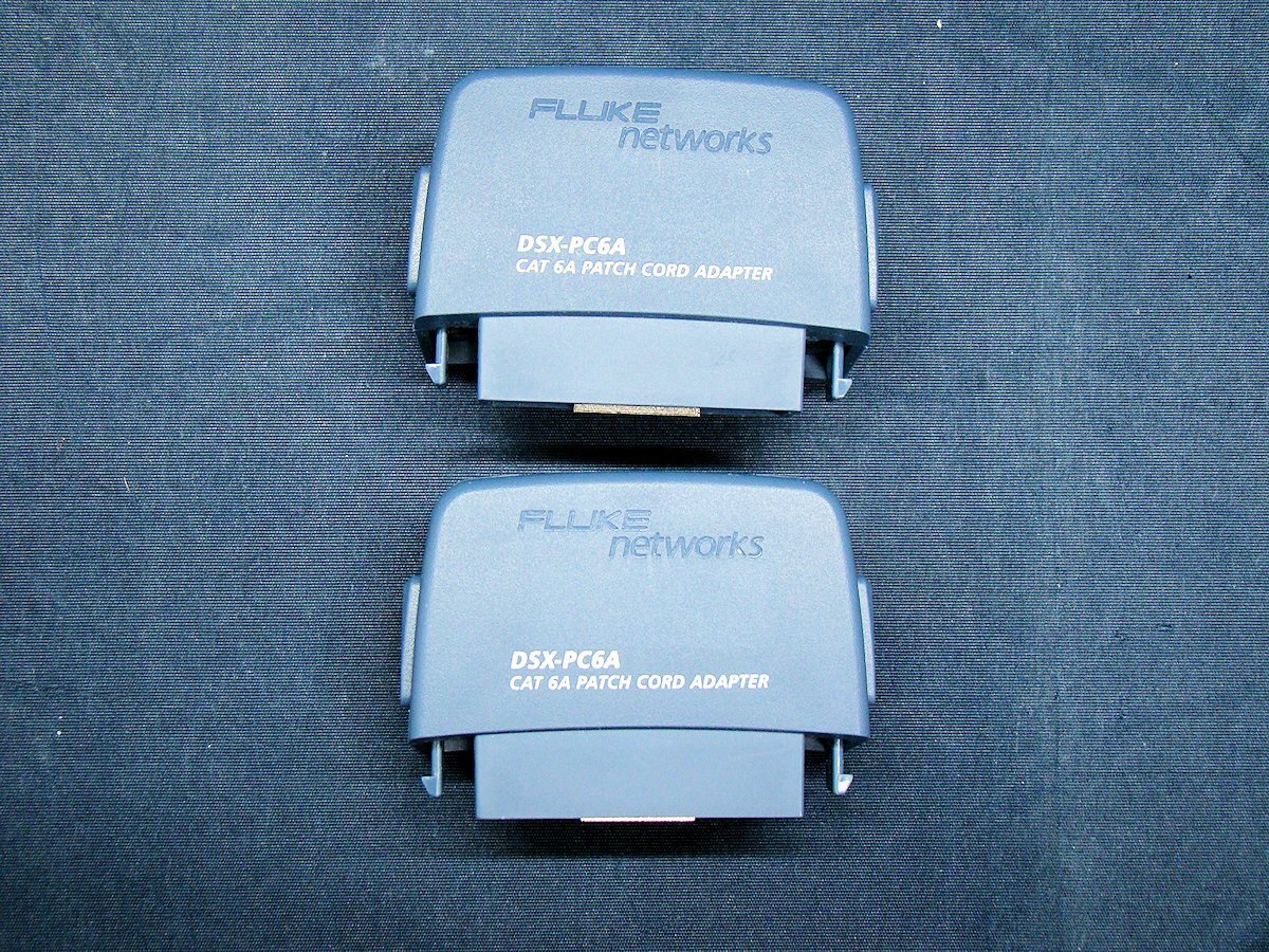 Fluke DSX-PC6AS Patch Cord Test Adapter CAT6A [m1237874663]