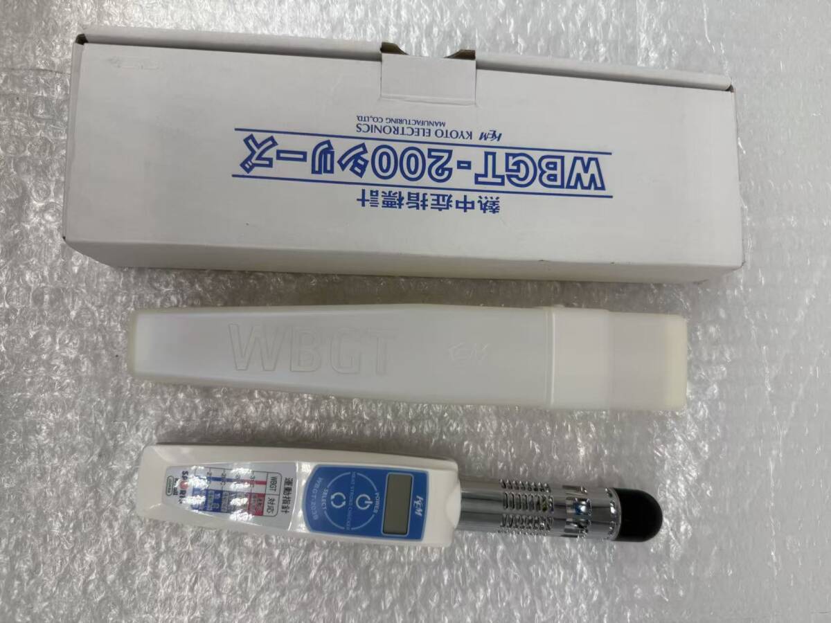 KEM WBGT-203B Heat Stress Index Monitor with Electronic Paper Board [f1237870908]