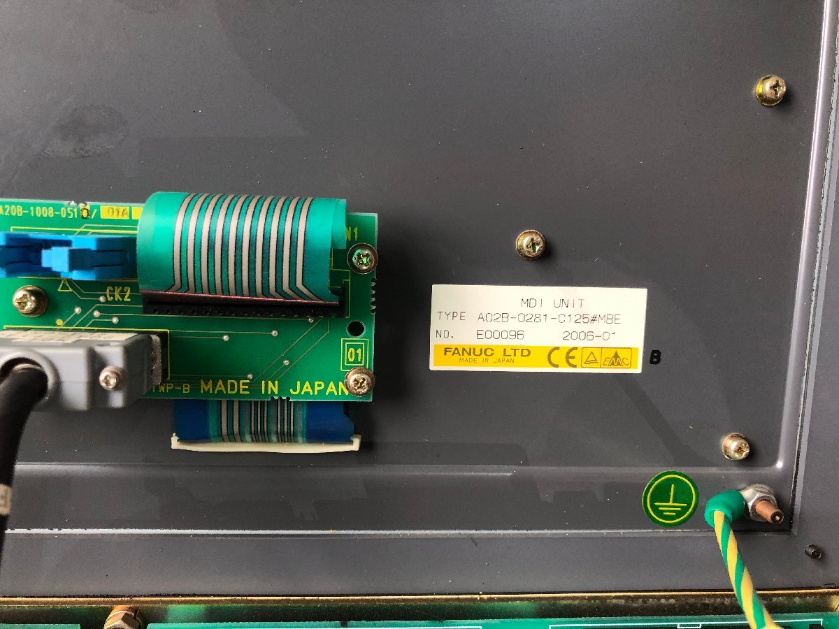 FANUC A02B-0281-C125#MBE MDI Unit (untested) [s1237902782]