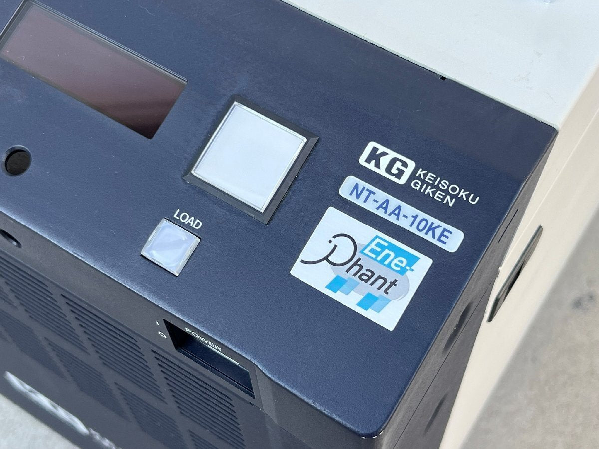 Keisoku Giken NT-AA-10KE-L Regenerative AC/DC Electronic Load 10kW [e1238308111]