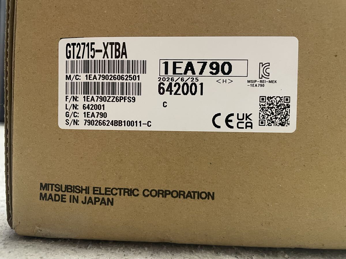 Mitsubishi Electric GT2715-XTBA Touch Panel Graphic Operation Terminal (open box) [f1238445426]