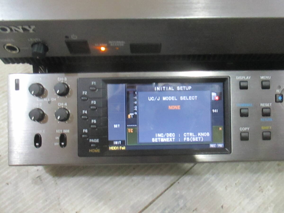 SONY XDS-1000 XDCAM Professional Media Station 500GB HDD x3 Units [l1238496493]