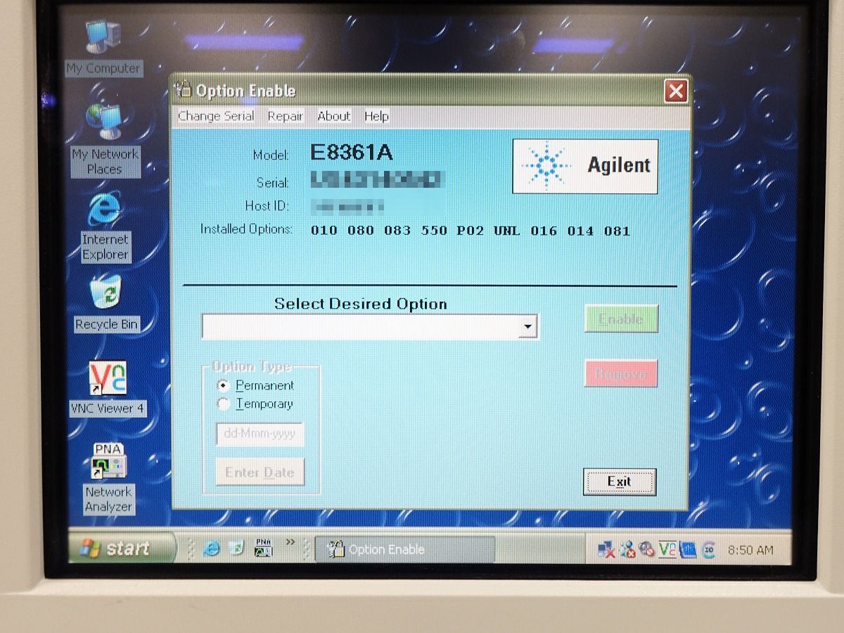 Agilent Technologies E8361A PNA Network Analyzer 10MHz-67GHz with N4421B H67 S-Parameter Test Set [h1238637546]