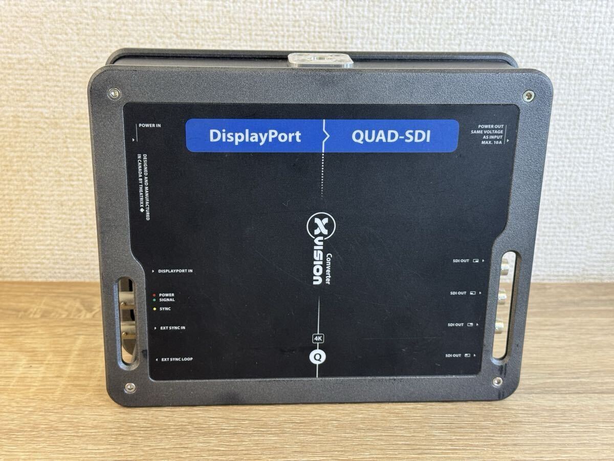 Theatrixx XVVDP2QSDI DisplayPort to Quad 3G-SDI Converter [e1238683757]