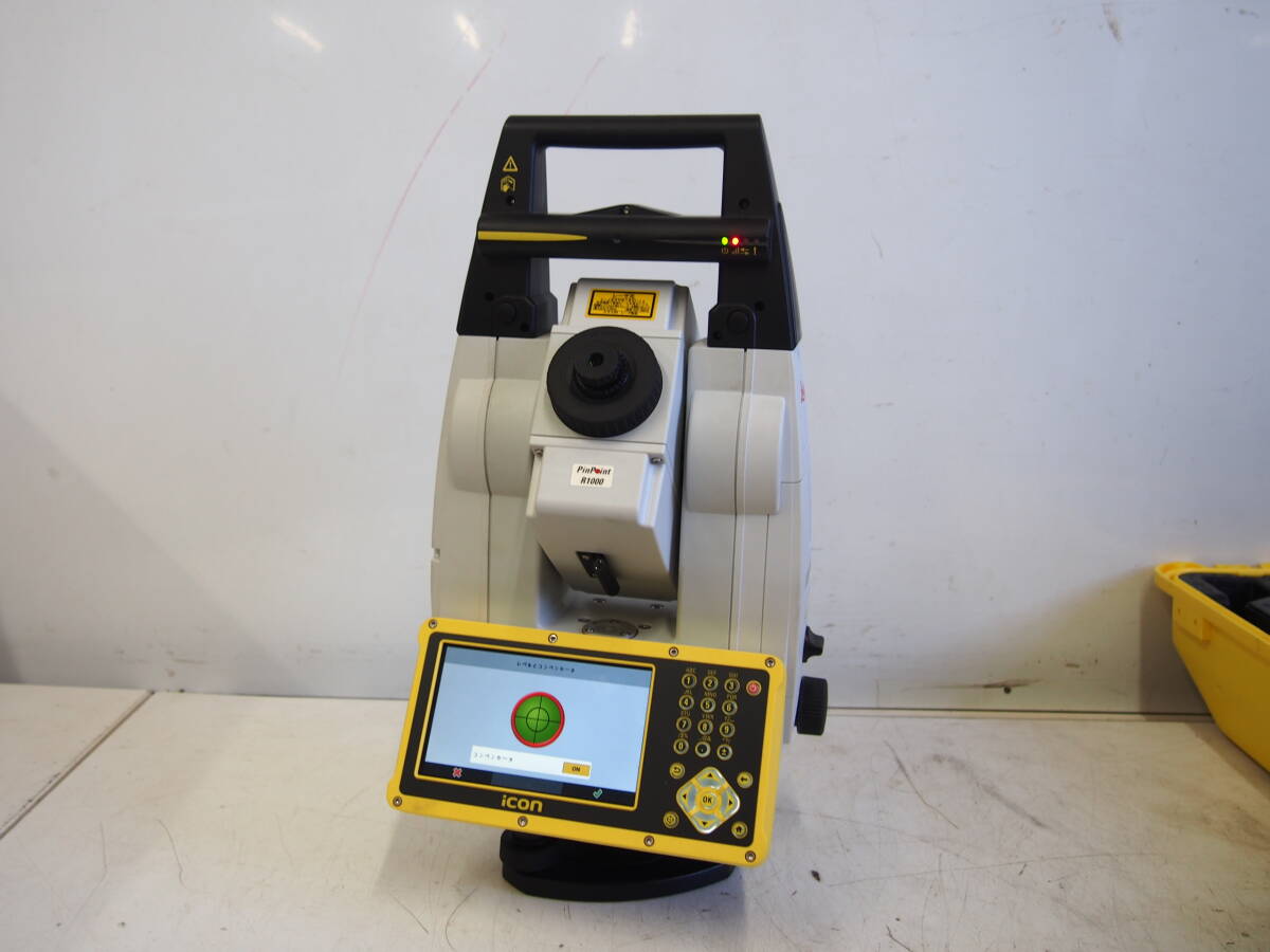 Leica iCR80 Robotic Total Station PinPoint R1000 (as-is) [p1238704544]