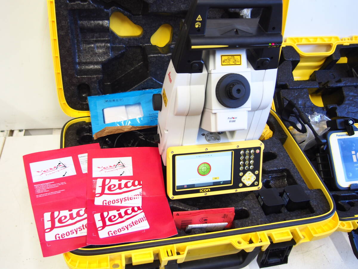 Leica iCR80 Robotic Total Station PinPoint R1000 (as-is) [p1238704544]