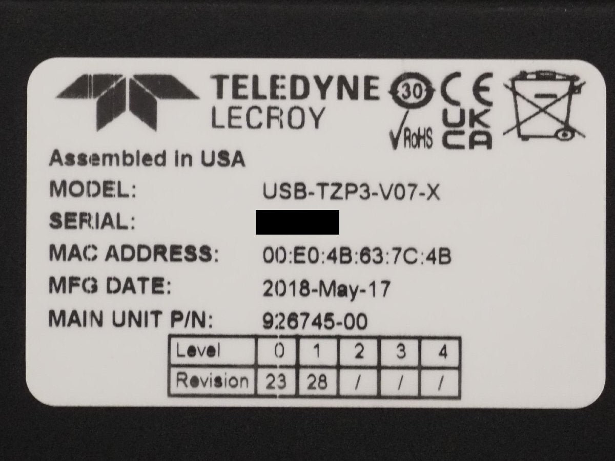 Teledyne LeCroy Voyager M310P USB Protocol Analyzer USB-TZP3-V07-X [l1239039348]