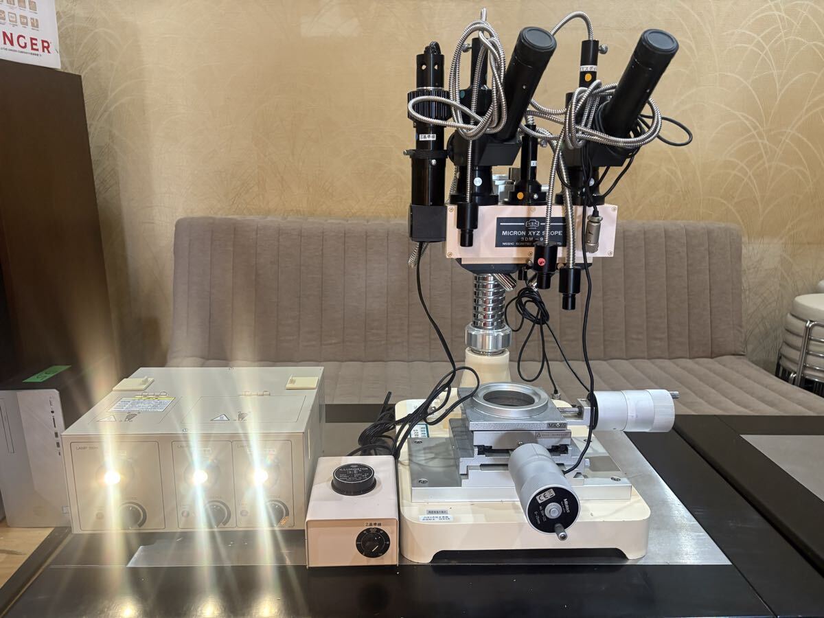 ENSK MICRON XYZ SCOPE 3DM-90 Microscope System (as-is) [l1239122751]