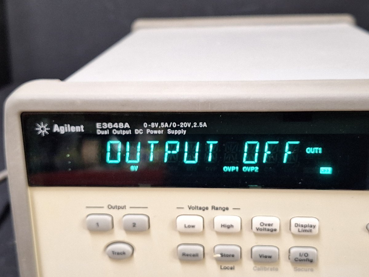 Agilent E3648A Power Supply 0-8V 5A 0-20V 2.5A [h1239119098]
