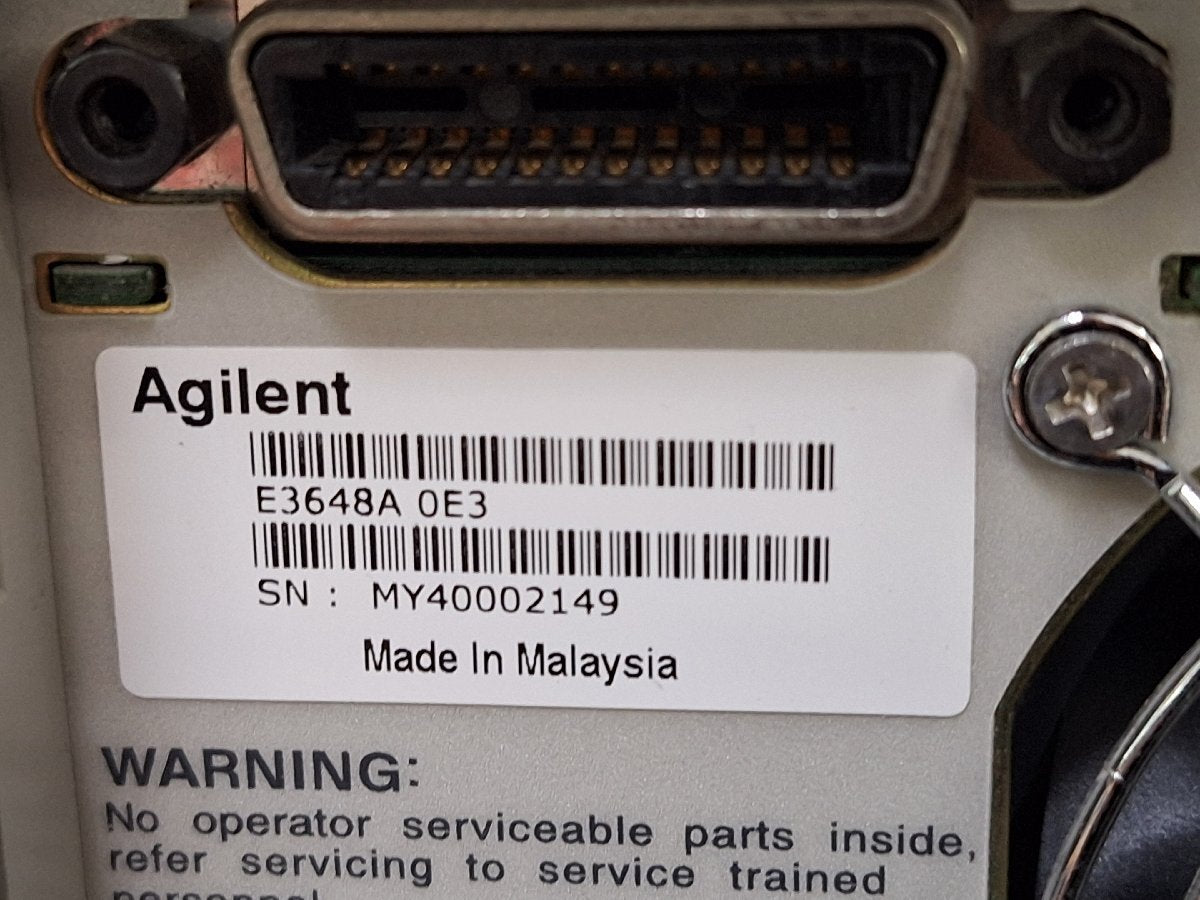 Agilent E3648A Power Supply 0-8V 5A 0-20V 2.5A [h1239119098]
