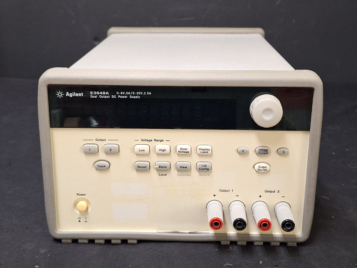Agilent E3648A Power Supply 0-8V 5A 0-20V 2.5A [h1239119098]