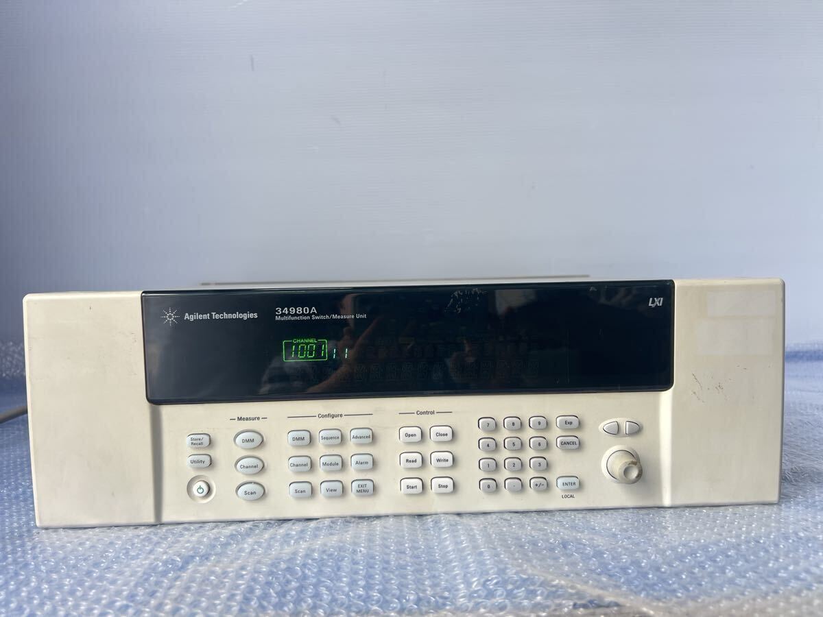 Agilent 34980A Multifunction Switch/Measure Unit with Modules 34938A, 34921A, 34937A, 34950A [s1239269299]