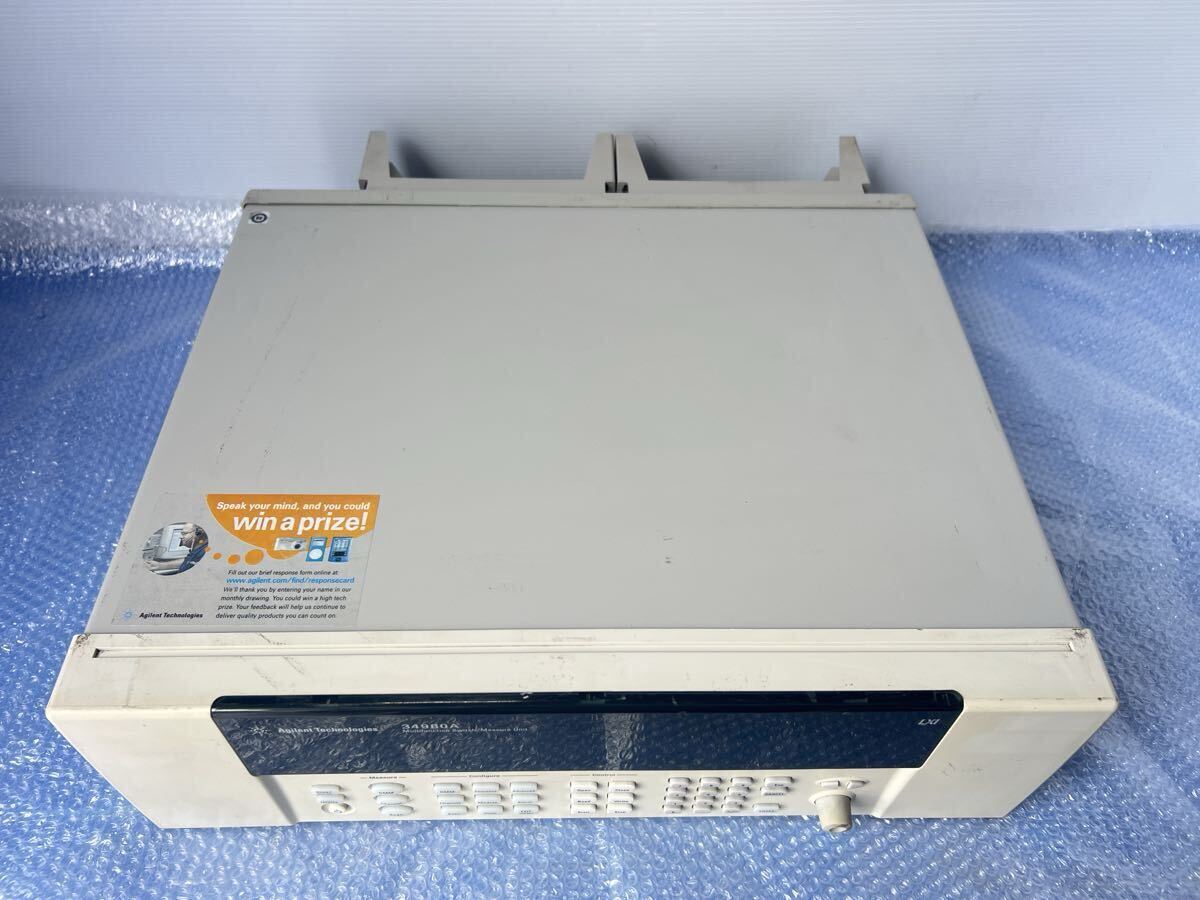 Agilent 34980A Multifunction Switch/Measure Unit with Modules 34938A, 34921A, 34937A, 34950A [s1239269299]