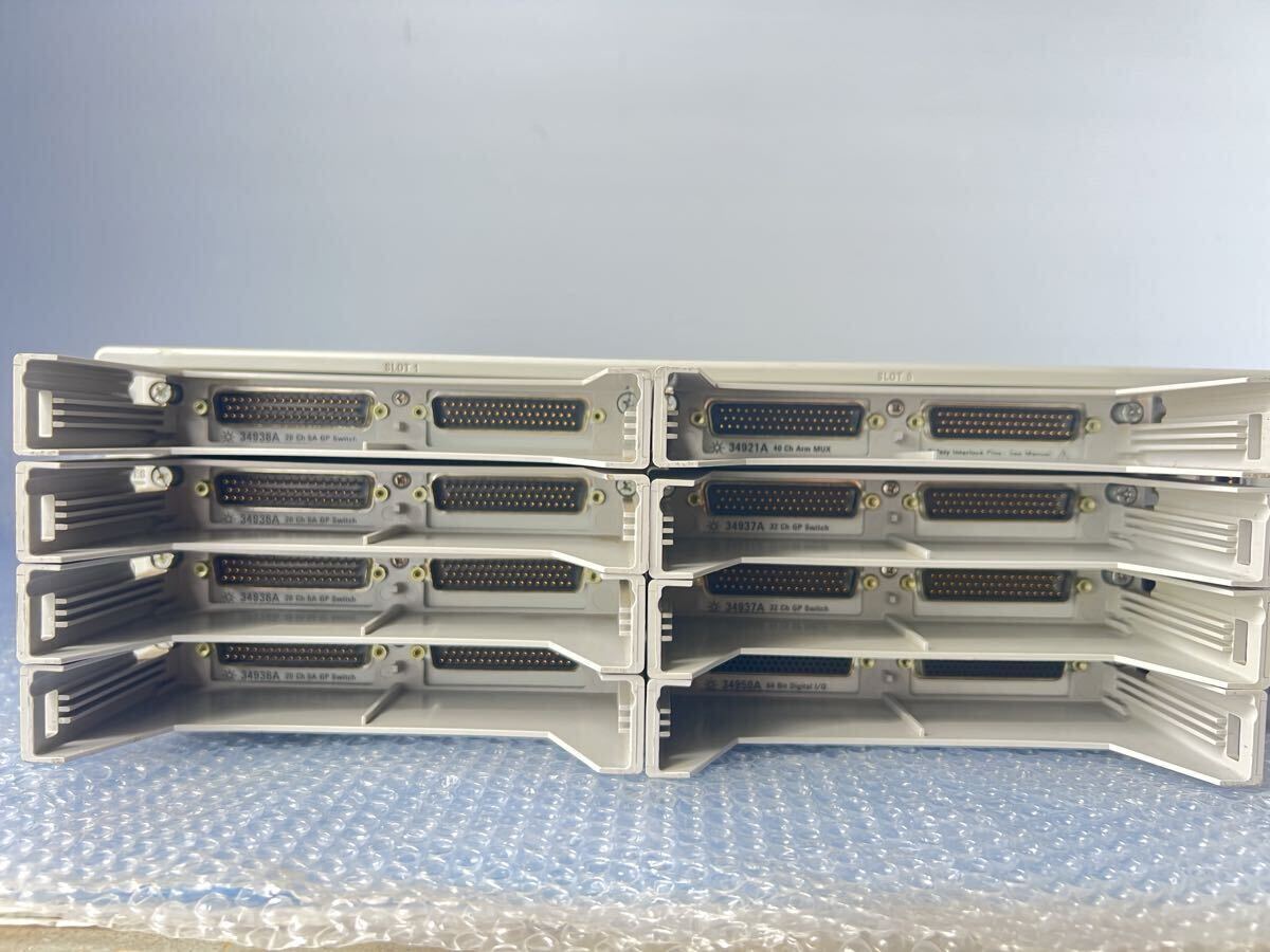 Agilent 34980A Multifunction Switch/Measure Unit with Modules 34938A, 34921A, 34937A, 34950A [s1239269299]